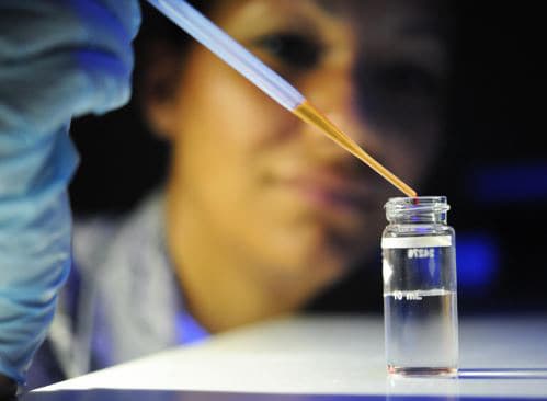 synthetic urine in laboratory